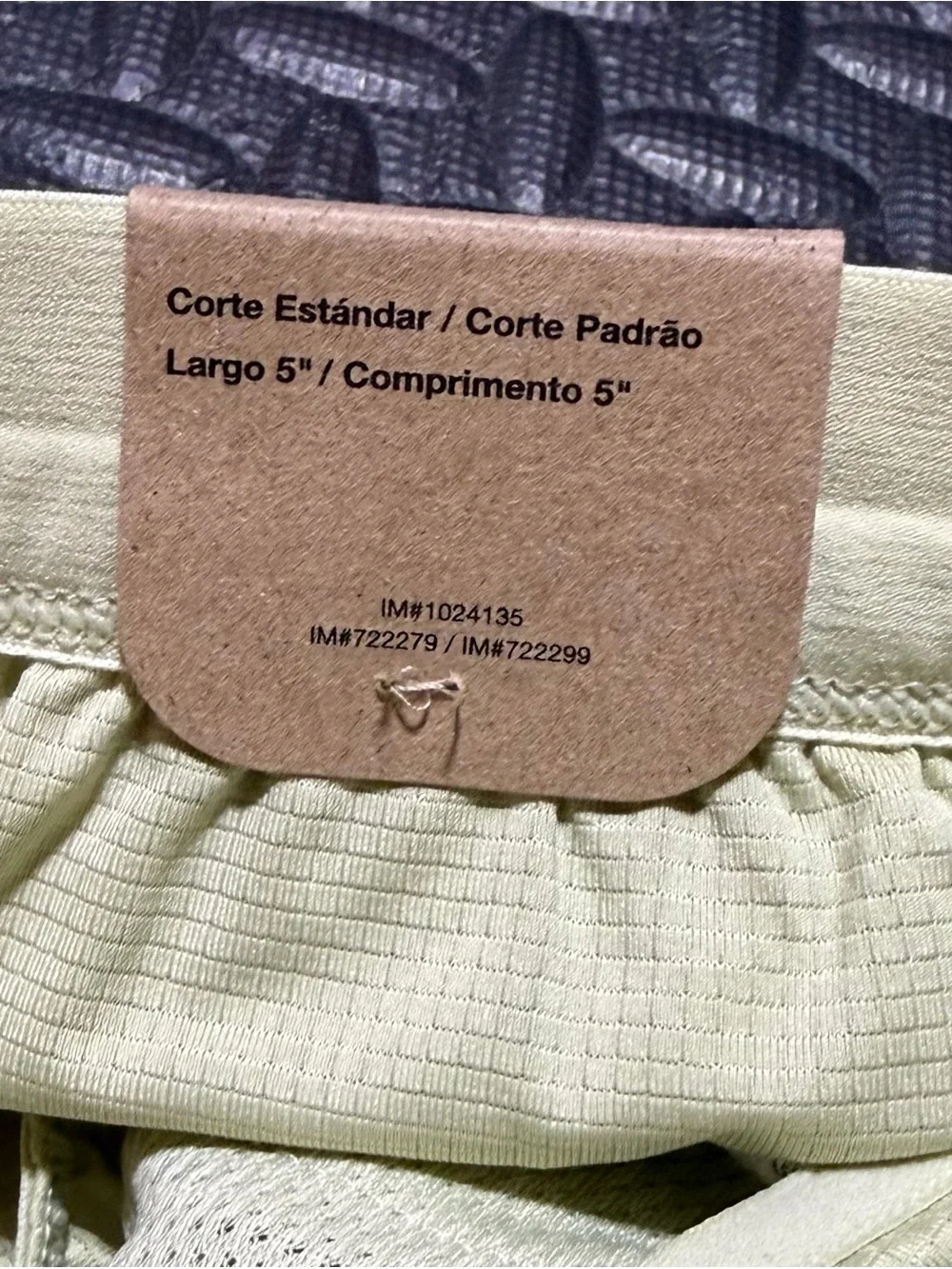 Nike Stride Running Shorts Green Woven Brief Lined 5